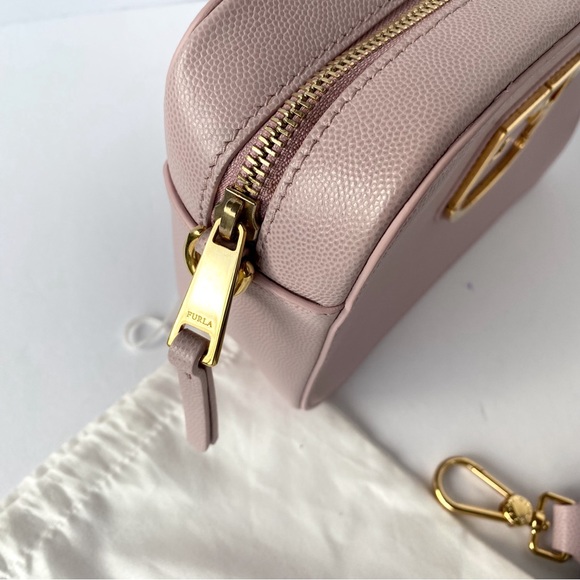 Furla pink crossbody bag with strap - Picture 4 of 13